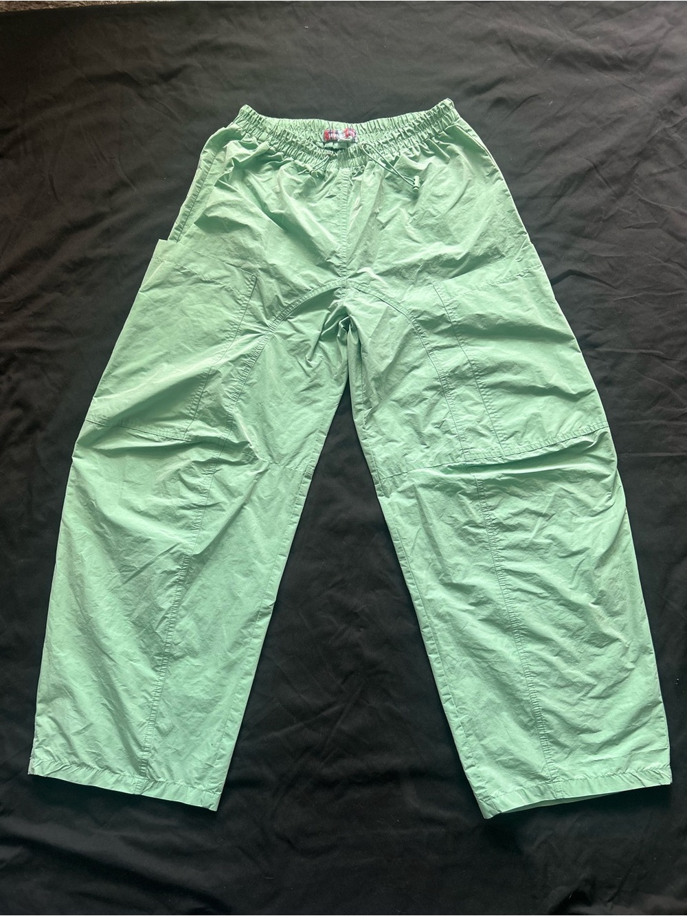 Urban Outfitters Mint Green Parachute Cargo Pants | Women’s Small
